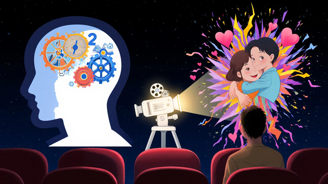 Bir kişinin zihninde mantıksal ve duygusal sistemlerin sinema izleme deneyimini nasıl şekillendirdiği.