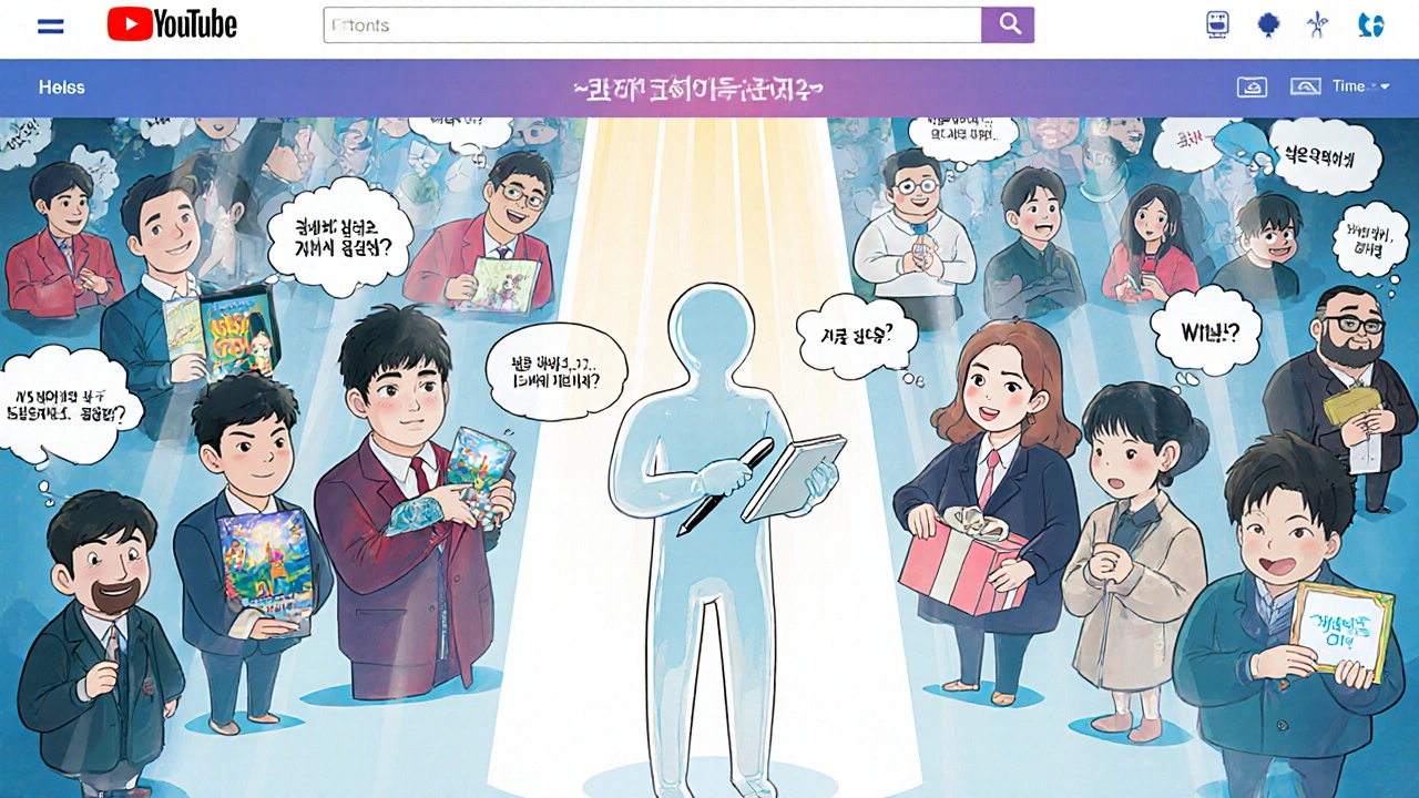 Çok sayıda eleştirmen hediye tutarken, sadece kalem ve defterle duran şeffaf bir eleştirmen, okuyucuların güven sorularıyla çevrili.