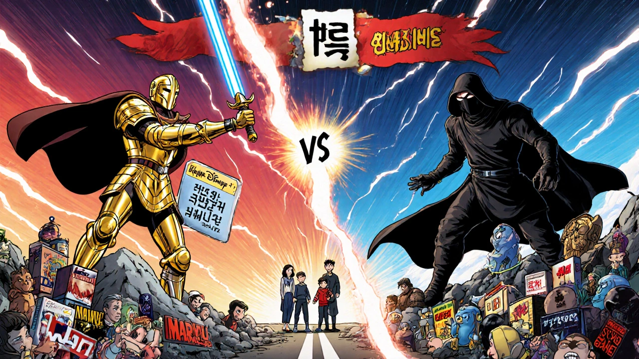 Disney+ ve Netflix, kahramanlar gibi karşı karşıya, aile fiyat kararını veriyor.