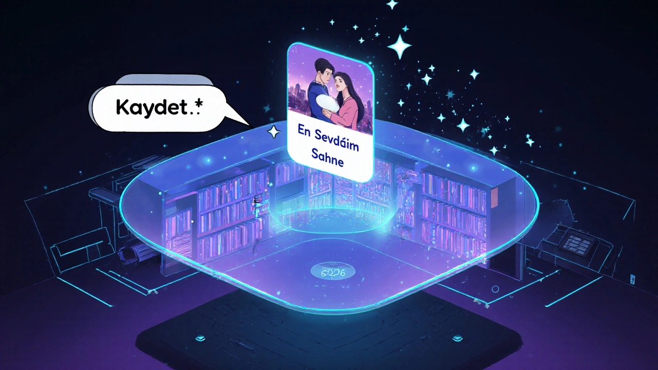 Geleceğin Cloud DVR arayüzü, izlenen sahneleri hafıza parçalarına dönüştürüyor.