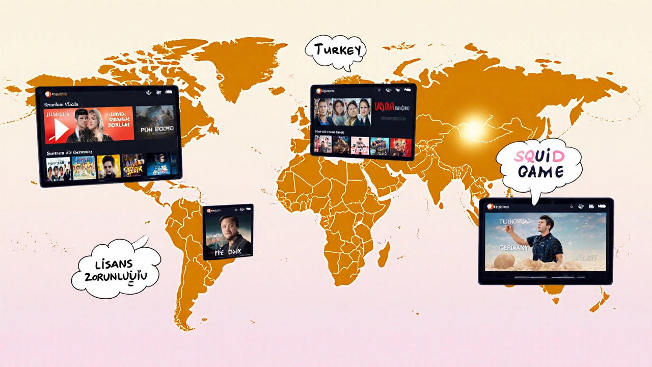 Prime Video Uluslararası: Ülkeye Göre Akış