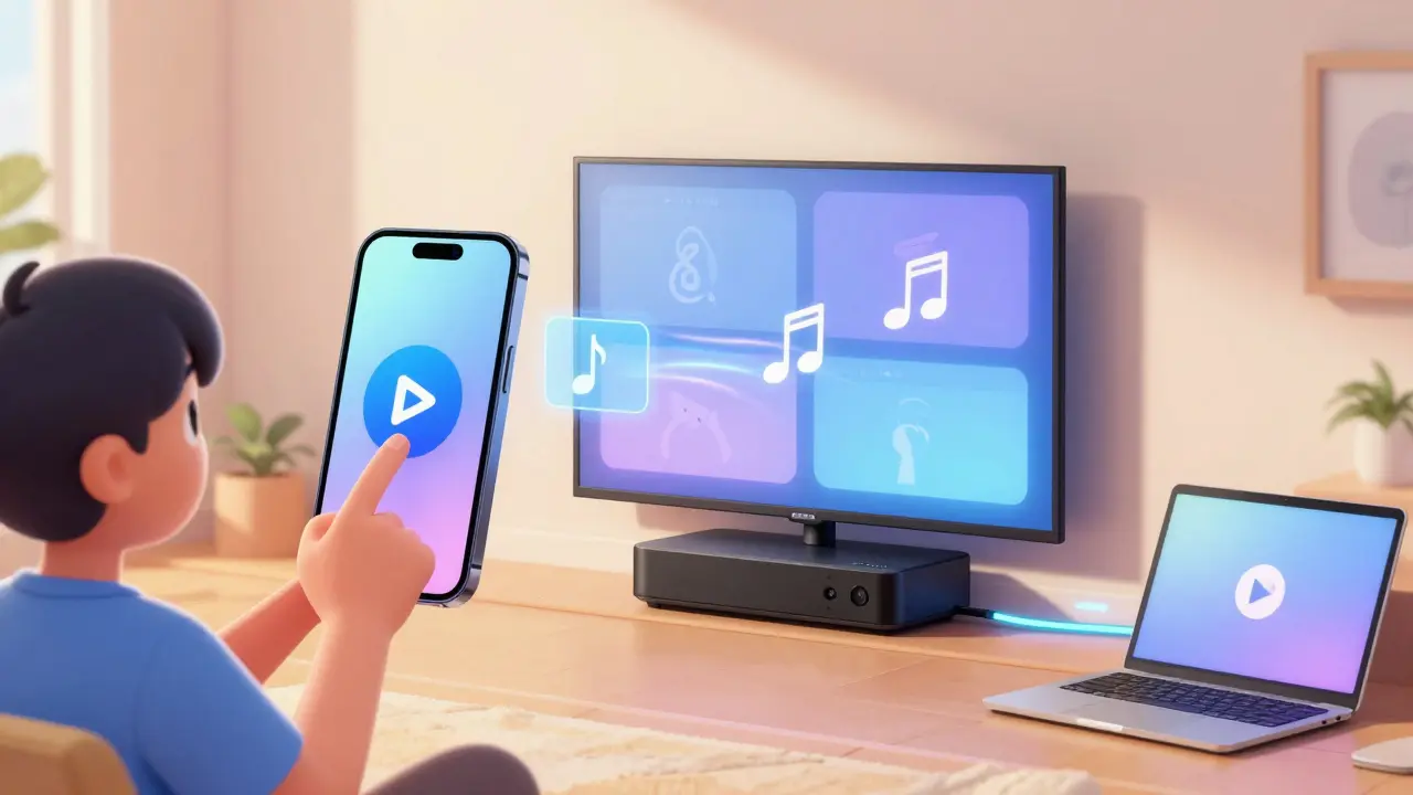 AirPlay ve Chromecast Built-In: Farklı Akış Cihazlarına Yayın Yapmak