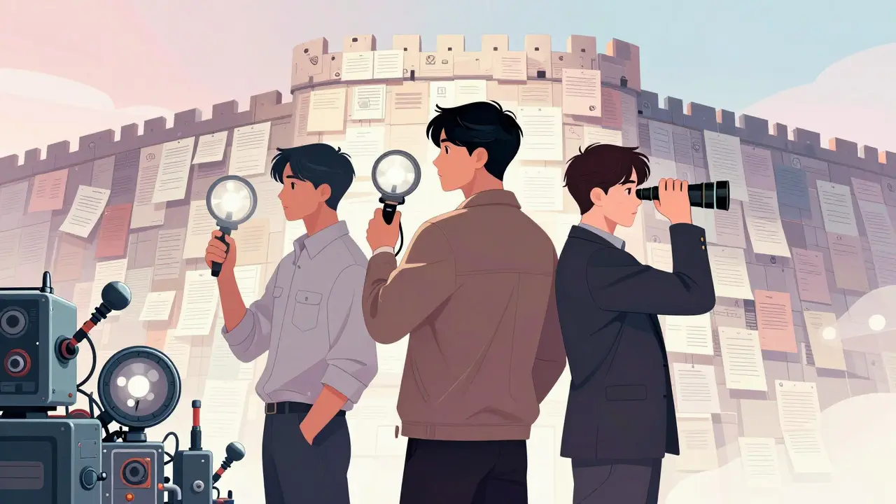 Film sektöründe üç ana rolün simgesel duruşu