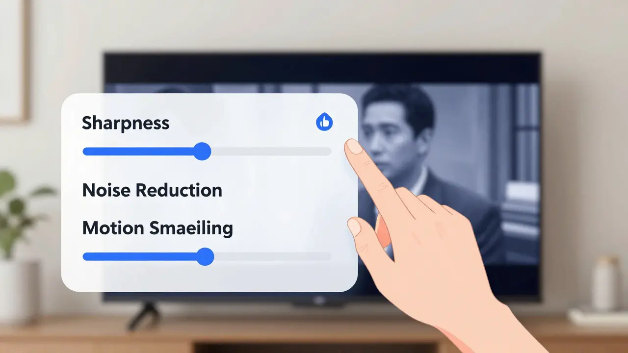 TV ayarlarını optimize ederek görüntü kalitesini artırma işlemi