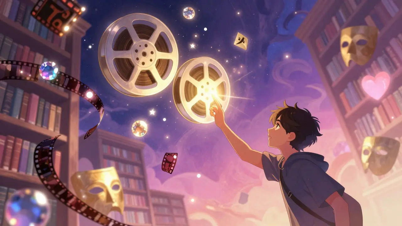 Parlayan film bobinleri arasında hazinenin keşfi